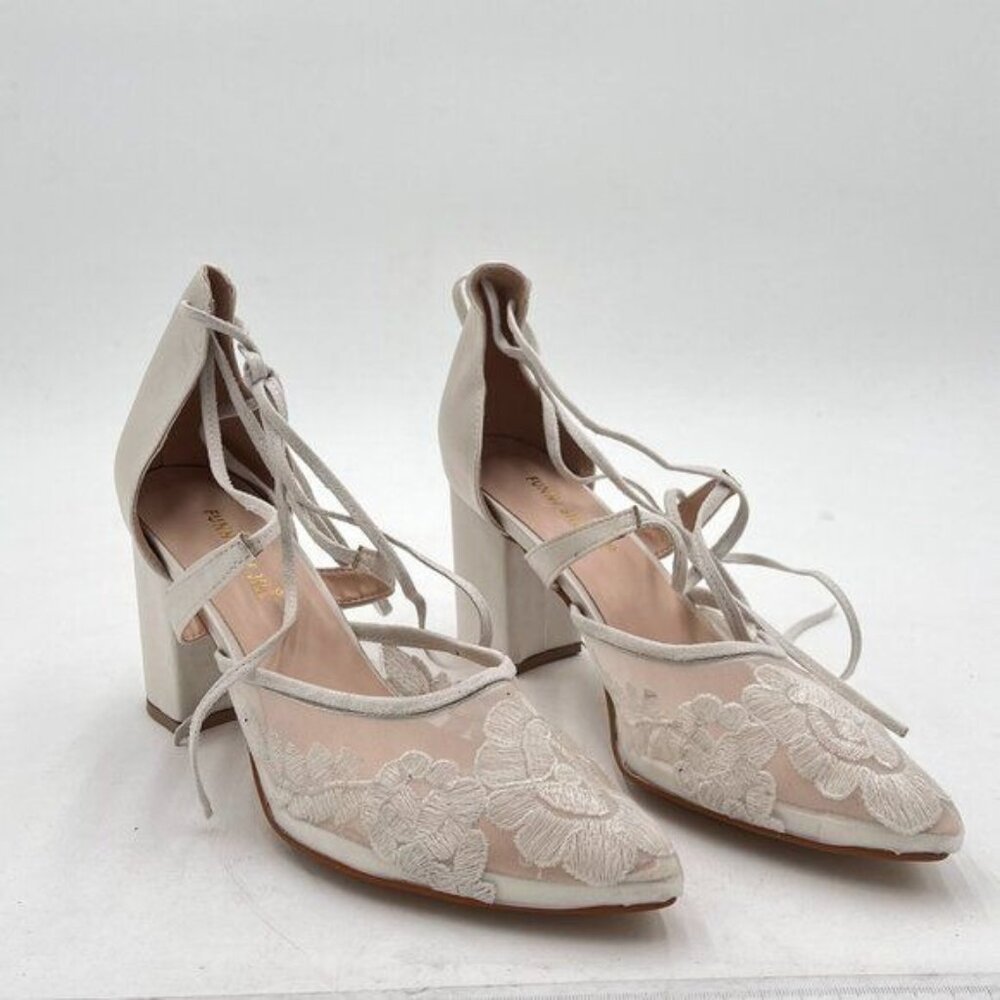 Women's Pointed Toe Pumps Ankle Chunky Block Heel Dress D'Orsay Shoes